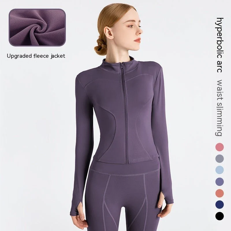 LONG SLEEVE SEAMLESS SPORTS JACKET - Image 10