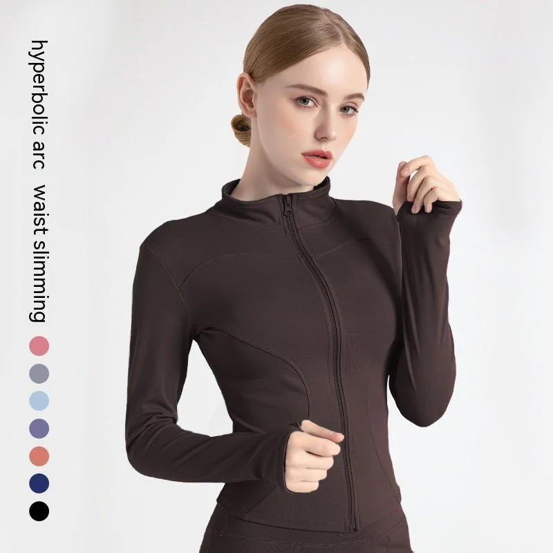 LONG SLEEVE SEAMLESS SPORTS JACKET - Image 7