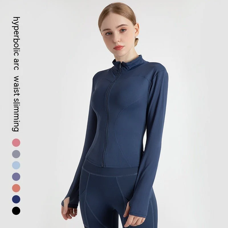 LONG SLEEVE SEAMLESS SPORTS JACKET - Image 8