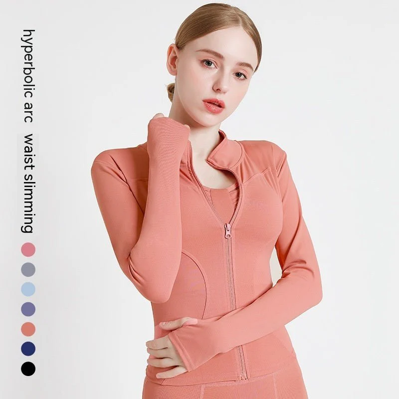 LONG SLEEVE SEAMLESS SPORTS JACKET - Image 9